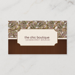 Paisley Business Cards