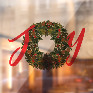 Paisley Christmas Wreath JOY Christmas