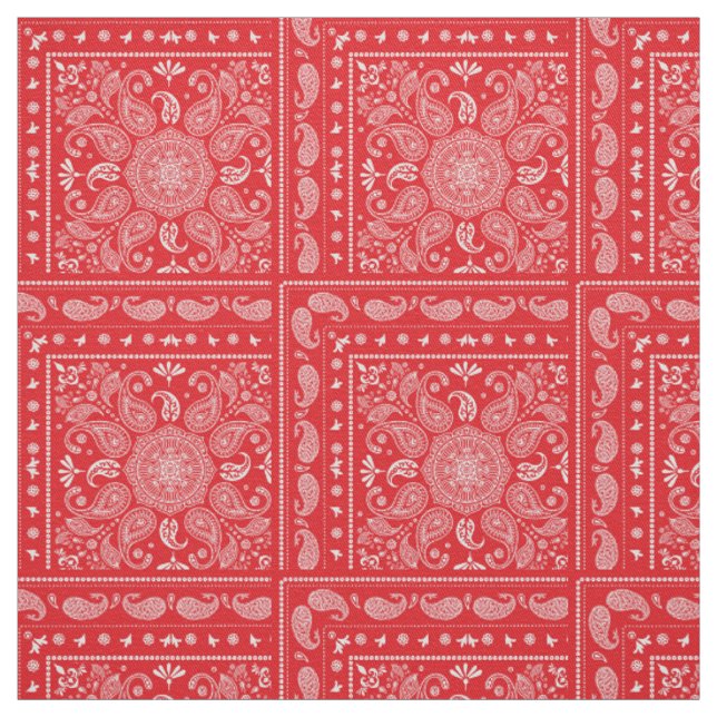 Paisley Design-1 Cotton Twill Fabric (Swatch)