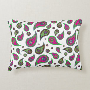 Paisley Design Pattern Decorative Cushion