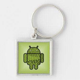 Paisley Doodle Character for Android™ Key Ring