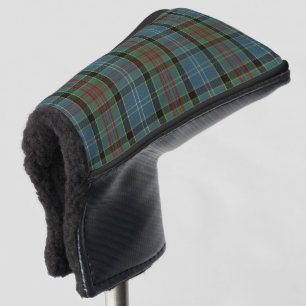Paisley Family White and Green Highland Plaid Golf Head Cover