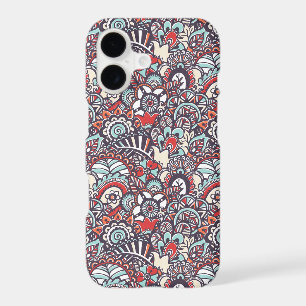 Paisley Floral Doodle Pattern