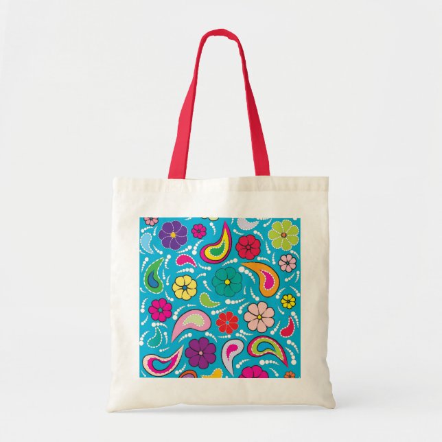 "paisley"."Florence" Tote Bag (Front)
