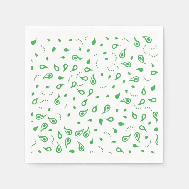 Paisley Flourish Napkin (Front)
