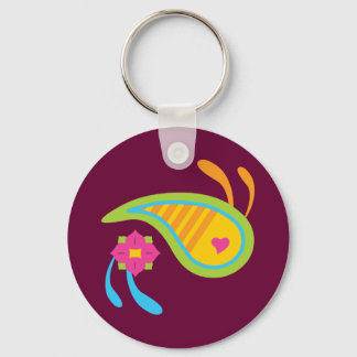 Paisley Fun Key Ring