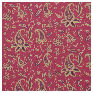 Paisley gold, Fabric