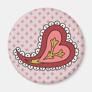 Paisley Heart Magnet