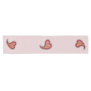 Paisley Heart Table Runner