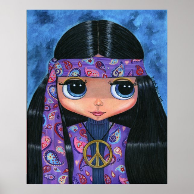 Paisley Hippie Doll Poster (Front)