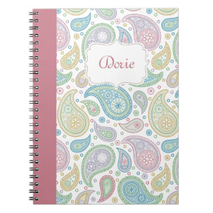 Paisley in Pink Notebook