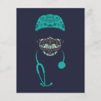 paisley med mask