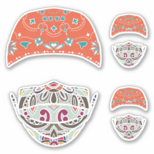 paisley med mask
