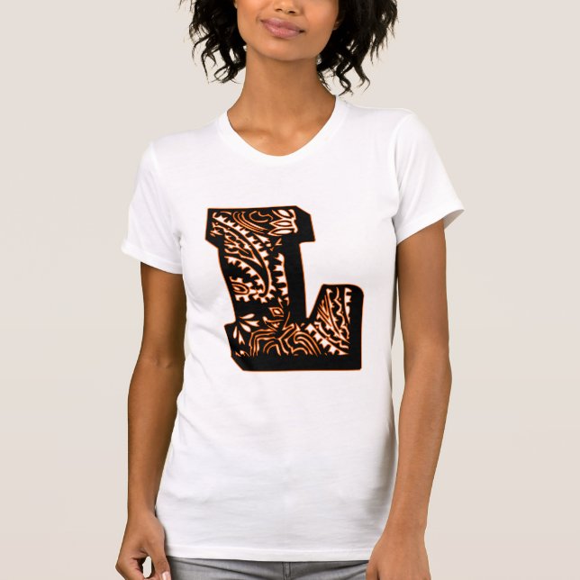 Paisley Monogram - L T-Shirt (Front)
