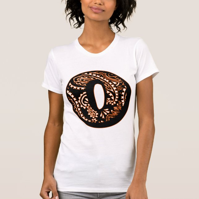 Paisley Monogram - O T-Shirt (Front)