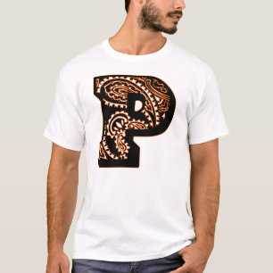 Paisley Monogram - P T-Shirt