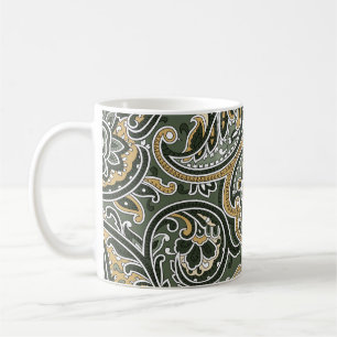 Paisley Oriental Ethnic, Vintage Seamless. Coffee Mug