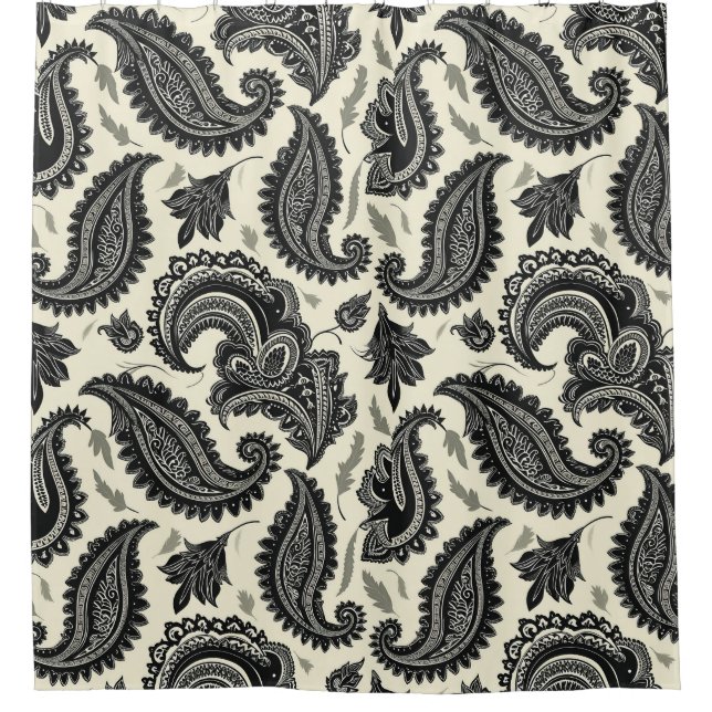 Paisley Palaces Shower Curtain (Front)