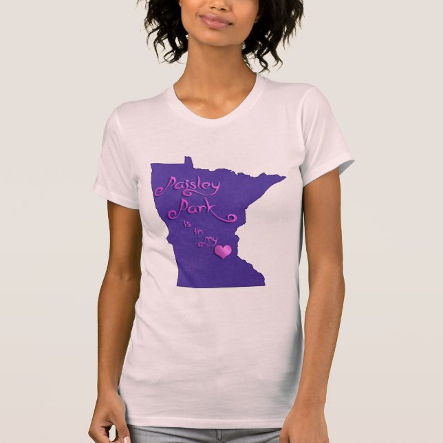 Paisley Park is in my heart T-Shirt (Front)