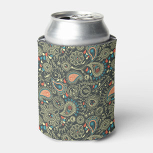 Paisley Pattern 3 Can Cooler