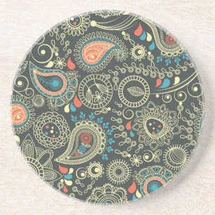 Paisley Pattern 3 Coaster