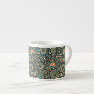 Paisley Pattern 3 Espresso Cup
