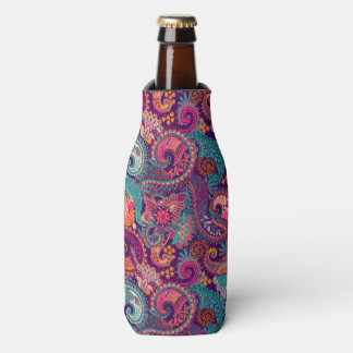 Paisley Pattern Bottle Coozy Cooler