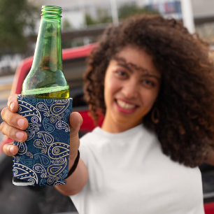 Paisley Pattern Can Cooler