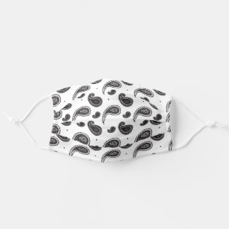 Paisley pattern cloth face mask