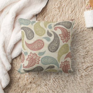 Paisley Pattern Cushion