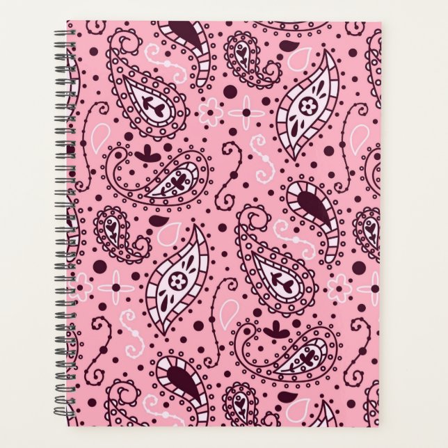 Paisley Pattern Planner (Front)