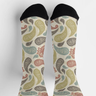 Paisley Pattern  Socks