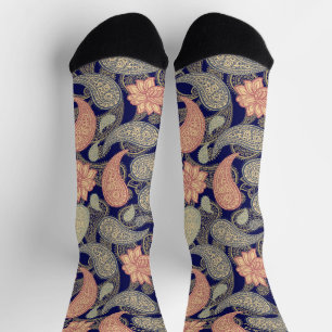 Paisley Pattern Socks