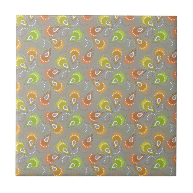 Paisley pattern. tile (Front)