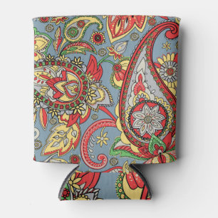 Paisley Perfection: Oriental Vintage Pattern Can Cooler