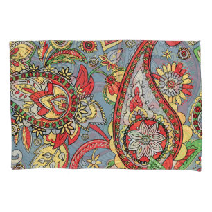 Paisley Perfection: Oriental Vintage Pattern Pillowcase