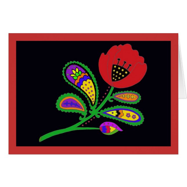 Paisley Poppy (Front Horizontal)