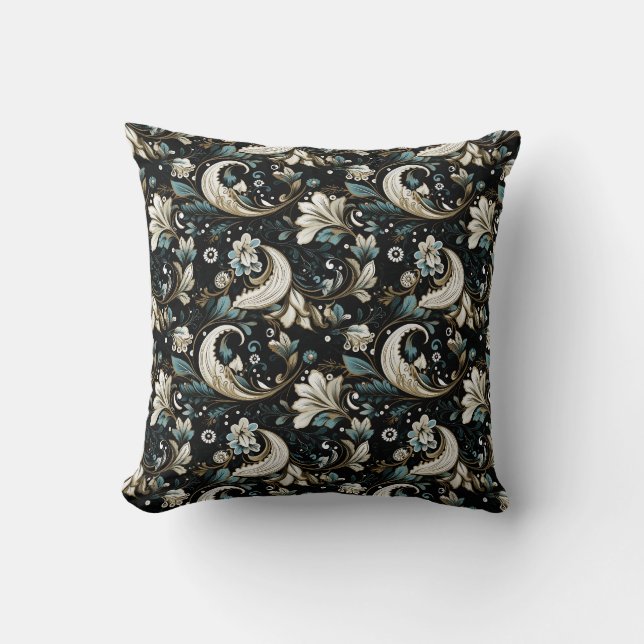 Paisley Print Cushion (Front)