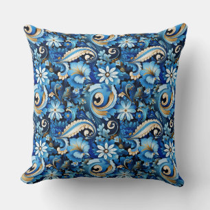 Paisley Print Cushion