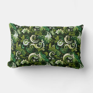 Paisley Print Lumbar Cushion