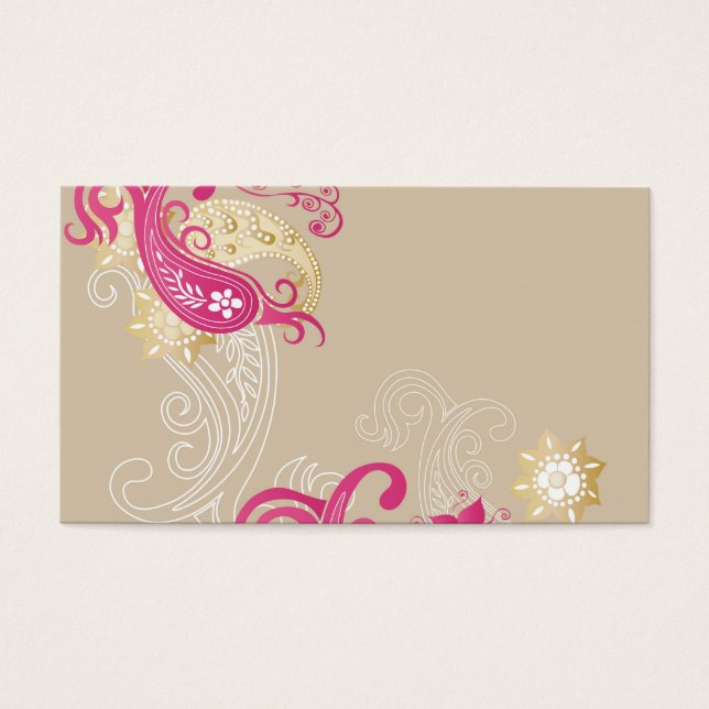 Paisley Profile Card (Front)