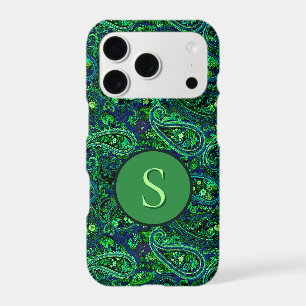 Paisley Profusion Vibrant Floral Blue Green