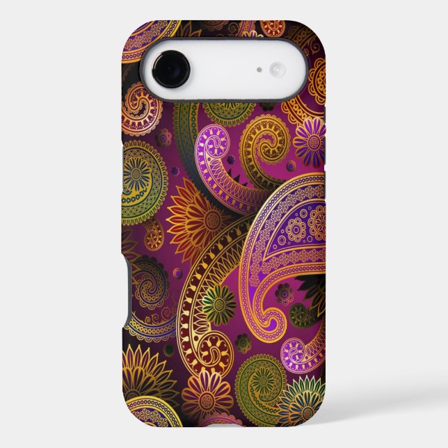 Paisley Purple Green (Back)