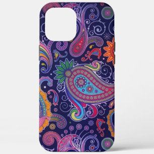 Paisley Purple pink iPhone 12 Pro Max Case