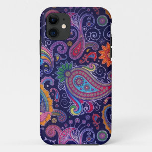 Paisley Purple pink Case-Mate iPhone Case