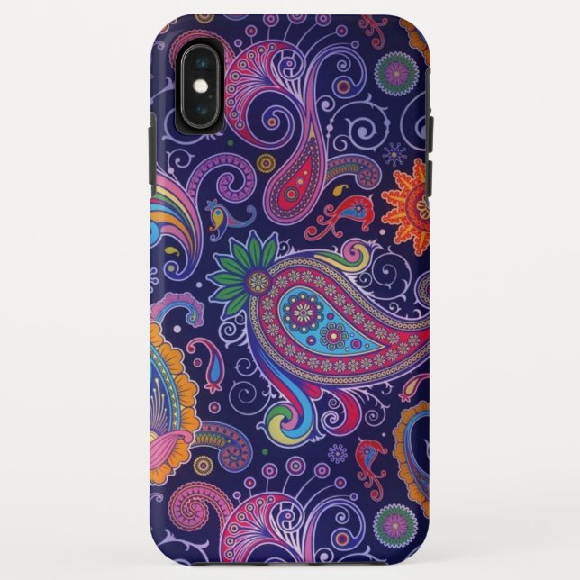Paisley Purple Pink Case-Mate iPhone Case (Back)