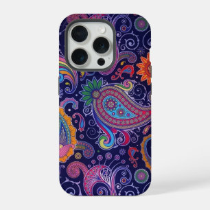 Paisley Purple pink iPhone 15 Pro Case