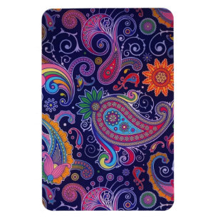 Paisley Purple pink Magnet
