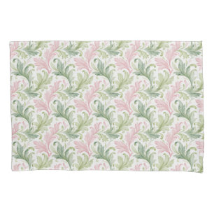 Paisley Reversible Pattern Cottage Style Pillowcase