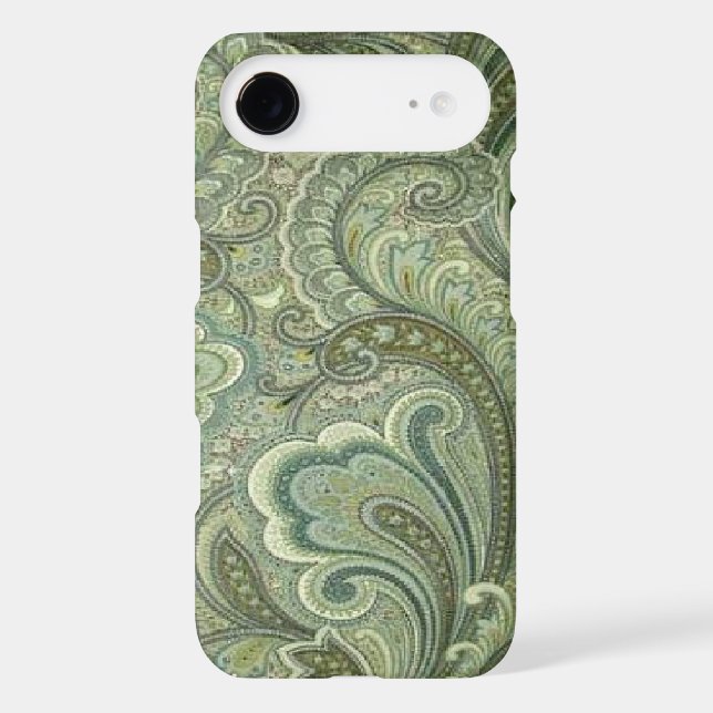 Paisley Sage Case-Mate iPhone 4 Case (Back)